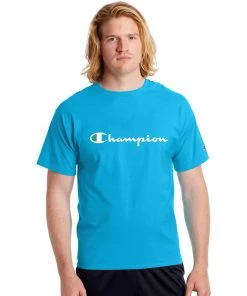 Champion Mens Classic Jersey Graphic S/S Tshirt 25 Champion Mens Classic Jersey Graphic S/S Tshirt