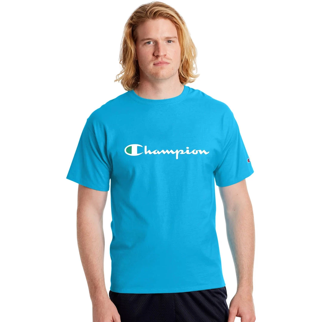 Champion Mens Classic Jersey Graphic S/S Tshirt 10 Champion Mens Classic Jersey Graphic S/S Tshirt