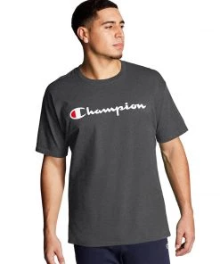Champion Mens Classic Jersey Graphic S/S Tshirt 18 Champion Mens Classic Jersey Graphic S/S Tshirt