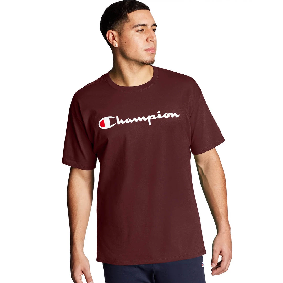 Champion Mens Classic Jersey Graphic S/S Tshirt 4 Champion Mens Classic Jersey Graphic S/S Tshirt