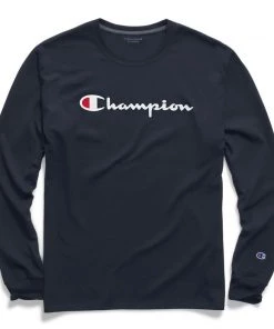 Champion Classic L/S Script Tshirt Apparel 6 Champion Classic L/S Script Tshirt Apparel