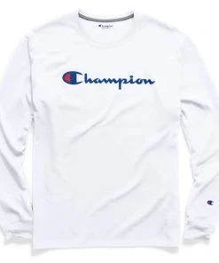 Champion Classic L/S Script Tshirt Apparel 7 Champion Classic L/S Script Tshirt Apparel