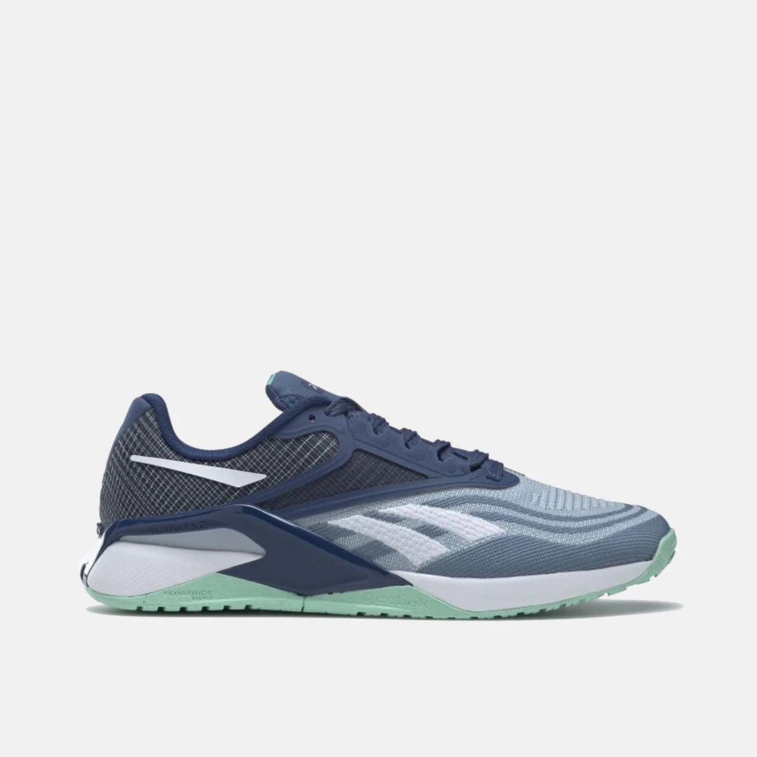 Reebok Women's Nano X2 Training Shoes, Grey/Batik Blue/Mint Footwear 1 Reebok Women's Nano X2 Training Shoes, Grey/Batik Blue/Mint Footwear