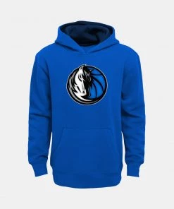 Adidas Brands Reebok Dallas Mavericks Navy Prime Pullover Hoodie