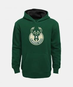 Adidas Reebok Milwaukee Bucks Prime Pullover Hoodie
