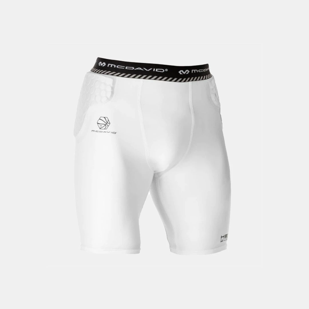 McDavid Basketball HEX 3-Pad Short HEX Hip & Tailbone Pads 1 McDavid Basketball HEX 3-Pad Short HEX Hip & Tailbone Pads