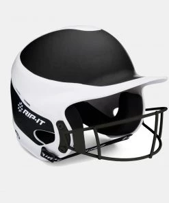 Rip-It Vision Pro Matte Two Tone Softball Batting Helmet Baseball And Softball Gear
