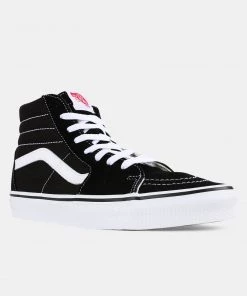 Vans Footwear Sk8-Hi Black/White Skate/Casual 8 Vans Footwear Sk8-Hi Black/White Skate/Casual