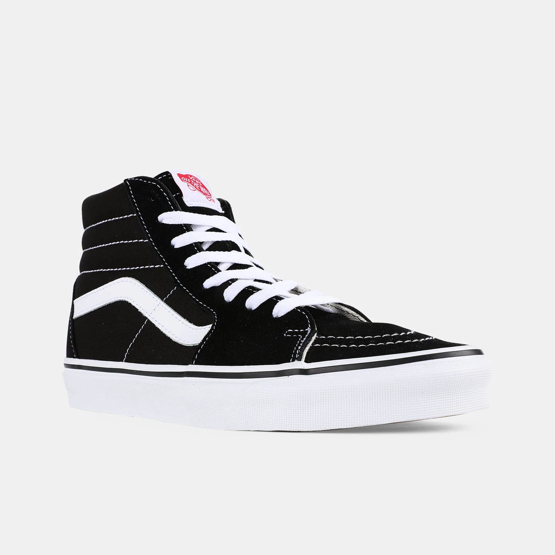 Vans Footwear Sk8-Hi Black/White Skate/Casual 4 Vans Footwear Sk8-Hi Black/White Skate/Casual