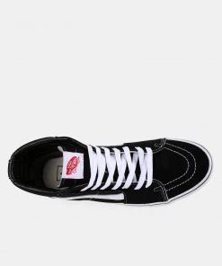 Vans Footwear Sk8-Hi Black/White Skate/Casual 9 Vans Footwear Sk8-Hi Black/White Skate/Casual