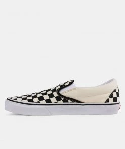 Vans Classic Slip On Black/White Checkerboard Skate/Casual