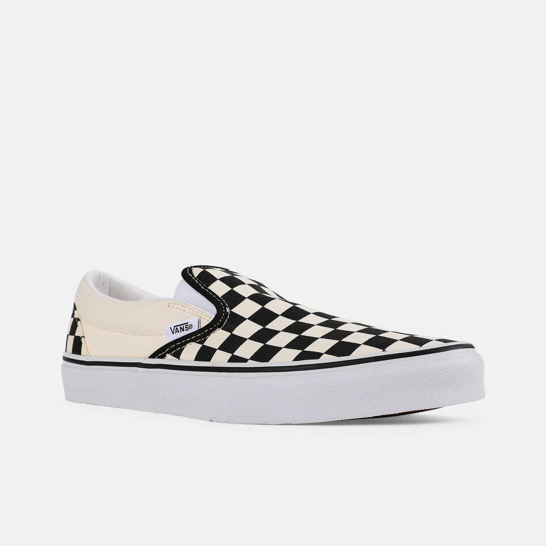 Vans Classic Slip On Black/White Checkerboard Skate/Casual 4 Vans Classic Slip On Black/White Checkerboard Skate/Casual