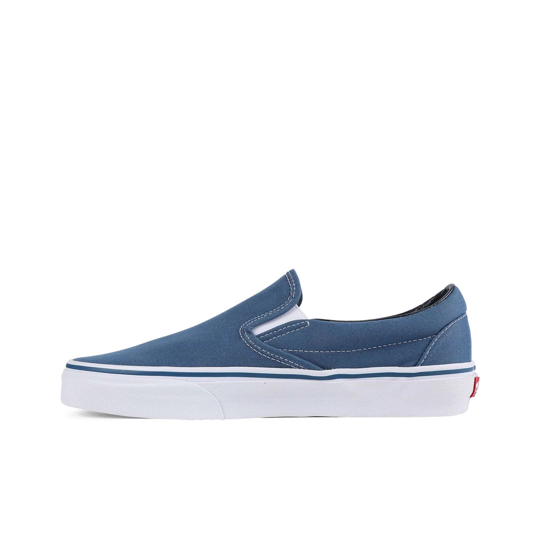 Vans Classic Slip On Navy Skate/Casual Footwear 4 Vans Classic Slip On Navy Skate/Casual Footwear