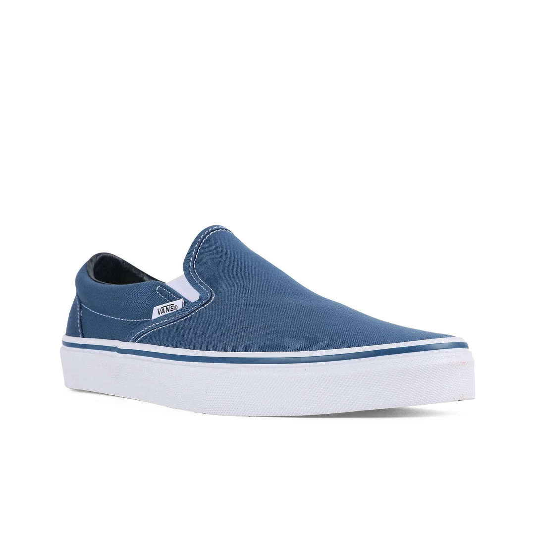 Vans Classic Slip On Navy Skate/Casual Footwear 8 Vans Classic Slip On Navy Skate/Casual Footwear