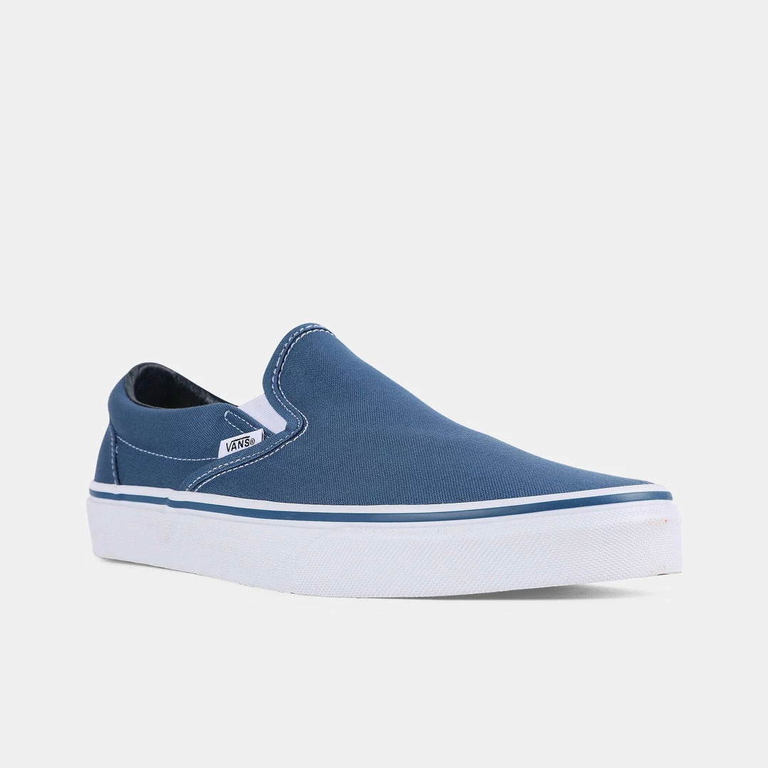Vans Classic Slip On Navy Skate/Casual Footwear 7 Vans Classic Slip On Navy Skate/Casual Footwear