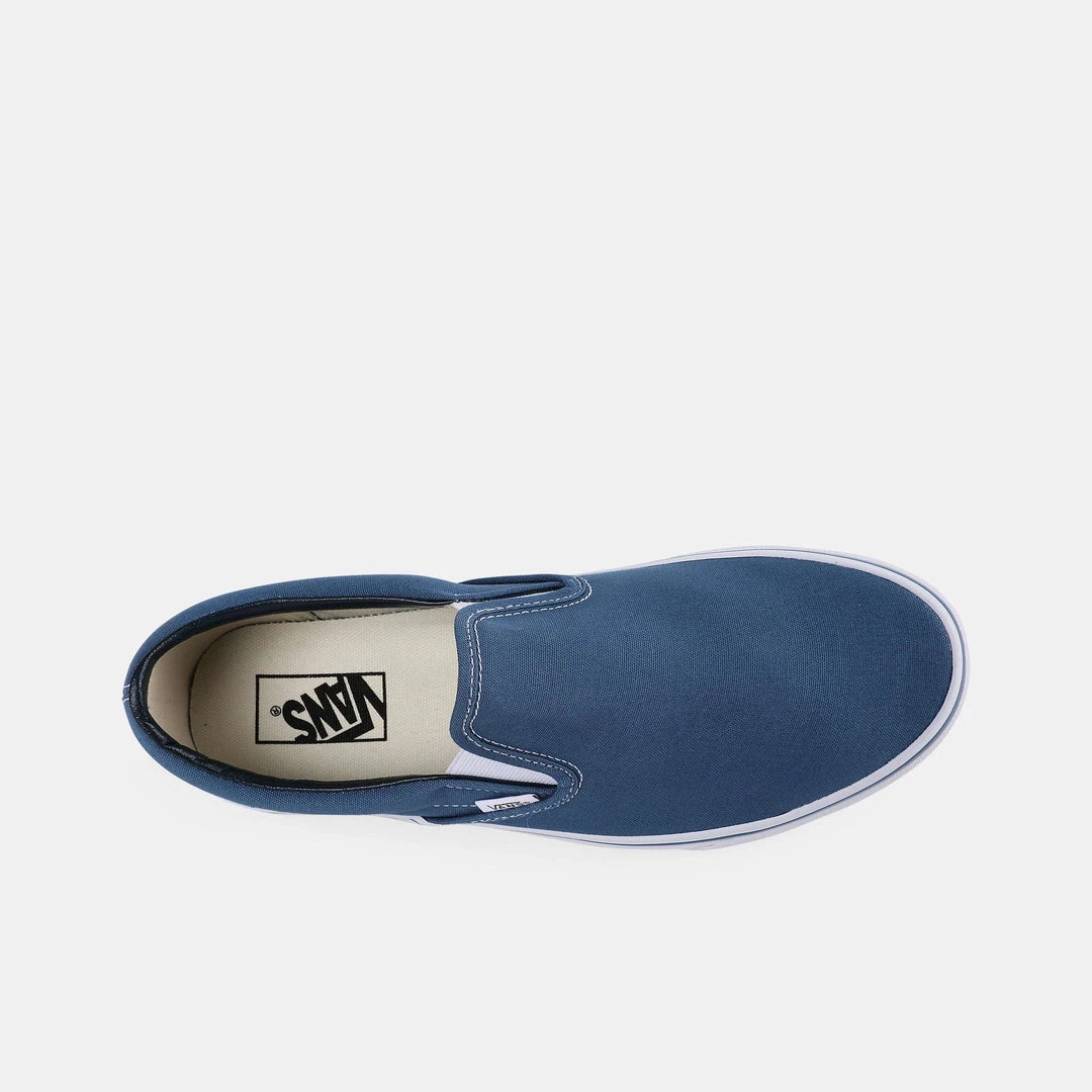 Vans Classic Slip On Navy Skate/Casual Footwear 9 Vans Classic Slip On Navy Skate/Casual Footwear