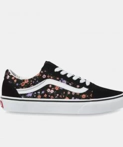 Vans Unisex Patchwork Floral Old Skool Footwear