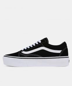 Vans Footwear Old Skool Platform Black/White Skate/Casual 10 Vans Footwear Old Skool Platform Black/White Skate/Casual