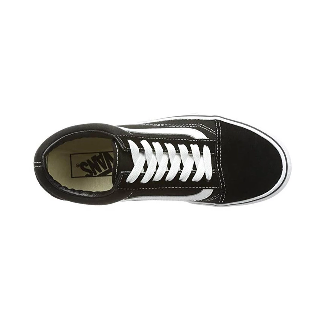 Vans Footwear Old Skool Platform Black/White Skate/Casual 4 Vans Footwear Old Skool Platform Black/White Skate/Casual