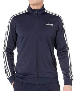 Adidas Womens Essential 3 Stripe Tricot Track Jacket Apparel