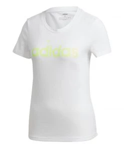 Adidas Apparel Womens Essentials Linear Slim S/S Tshirt 13 Adidas Apparel Womens Essentials Linear Slim S/S Tshirt
