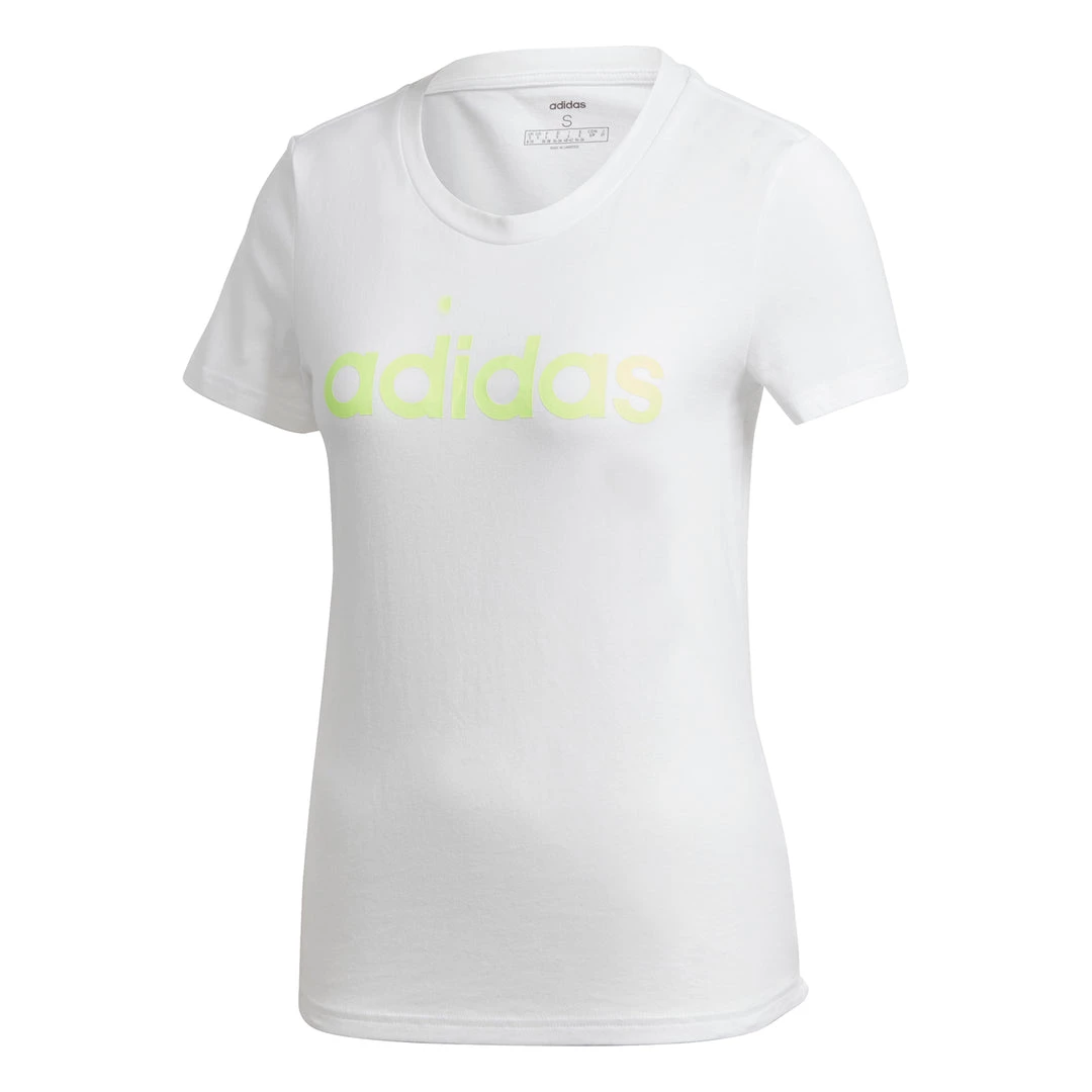 Adidas Apparel Womens Essentials Linear Slim S/S Tshirt 4 Adidas Apparel Womens Essentials Linear Slim S/S Tshirt