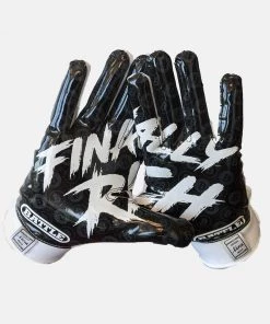 Battle Football Youth Novelty Receiver Gloves 7 Battle Football Youth Novelty Receiver Gloves