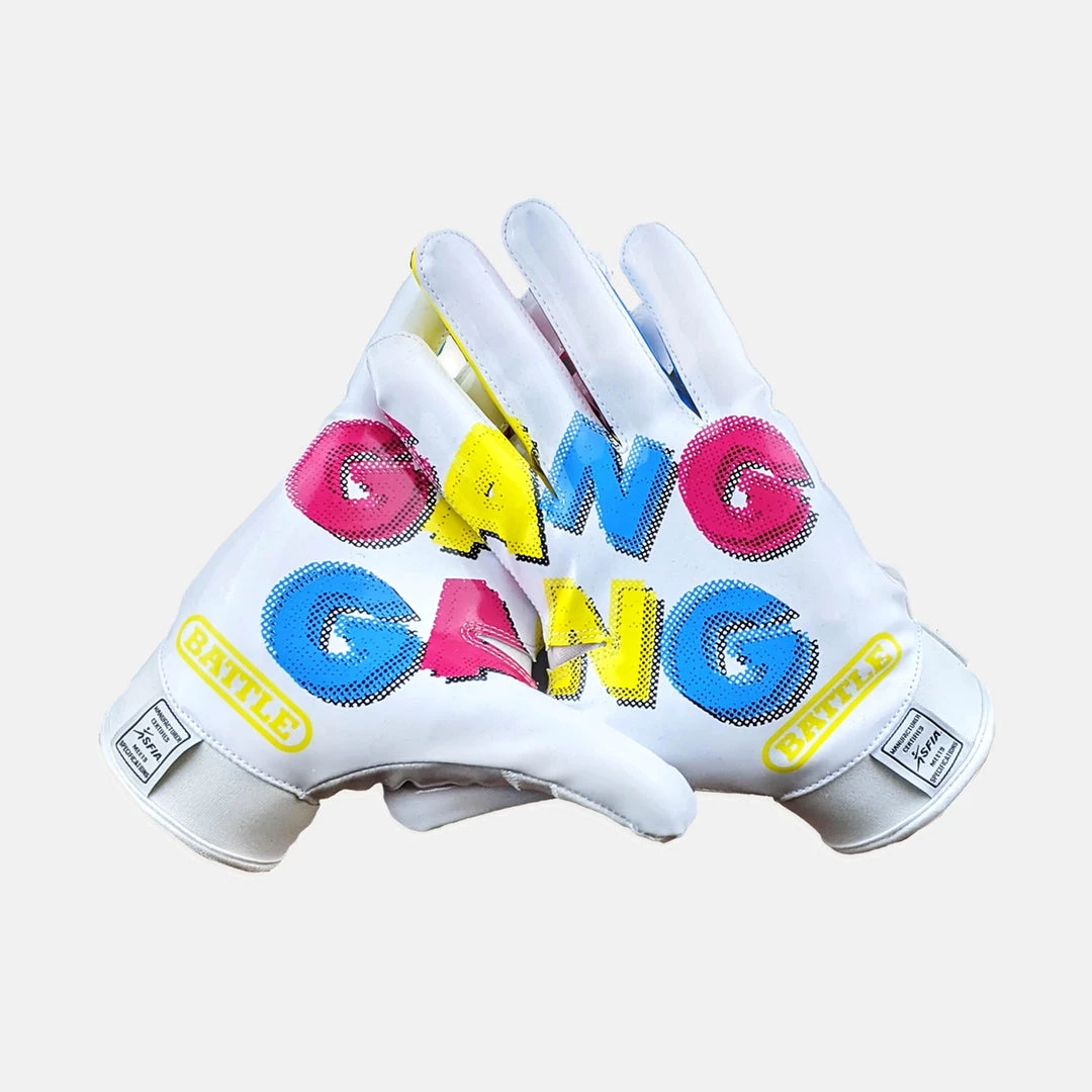 Battle Football Youth Novelty Receiver Gloves 3 Battle Football Youth Novelty Receiver Gloves